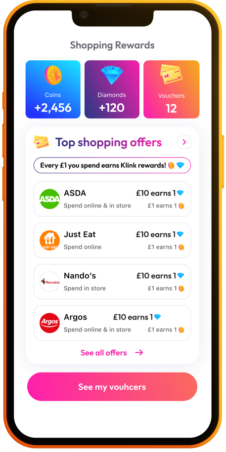 Get shopping rewards